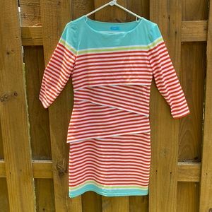 J McLaughlin Nicola striped dress size small